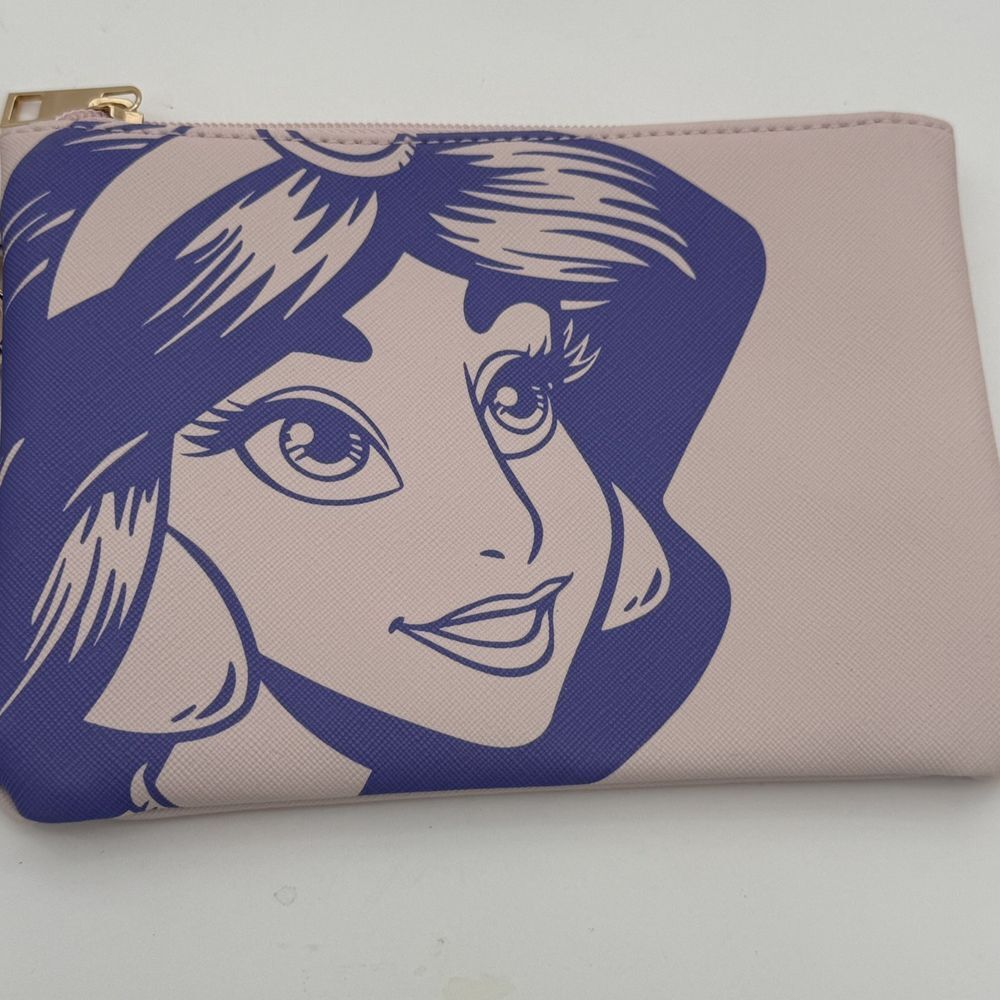 Disney Princess Jasmine Pink Girl's Clutch Coin Pouch "Do Good Be Good" NWT